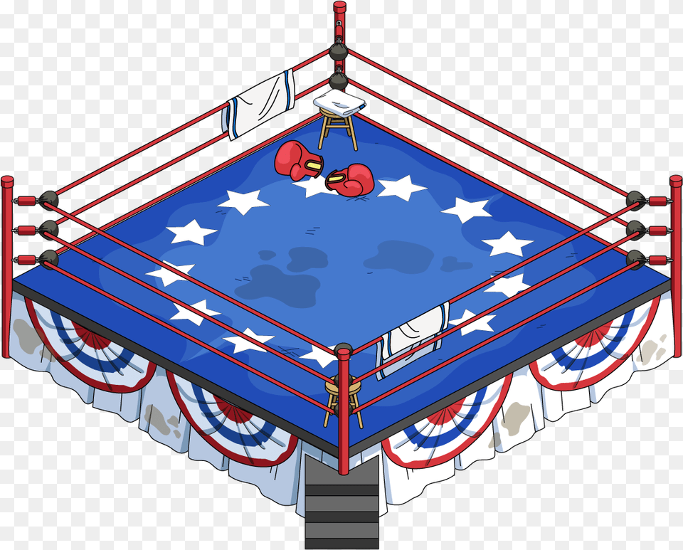 Fg Decoration Rocky Boxingring, Bow, Weapon, Circus, Leisure Activities Free Png Download