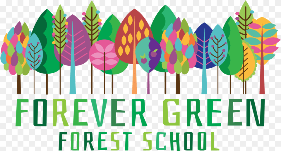 Fg Full Colour Forest Forever Green Forest School, Food, Sweets, Candy Png Image