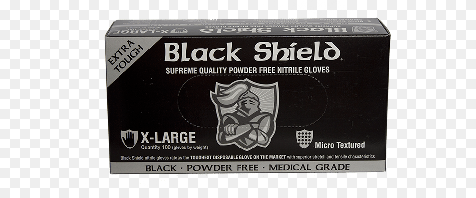 Fgloveb Black Shield Glove Box Png Image