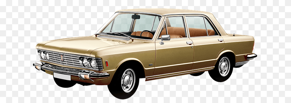 Fiat 130 Car, Sedan, Transportation, Vehicle Free Png Download