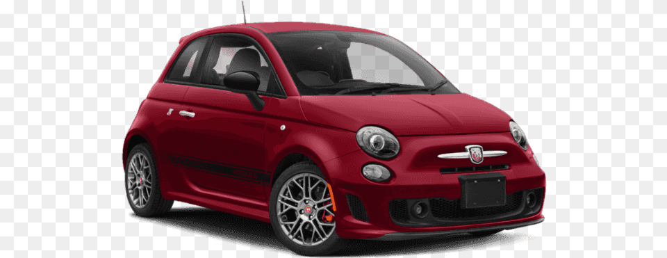 Fiat 500 Honda Fit Sport 2019 Red, Spoke, Machine, Car, Vehicle Png Image