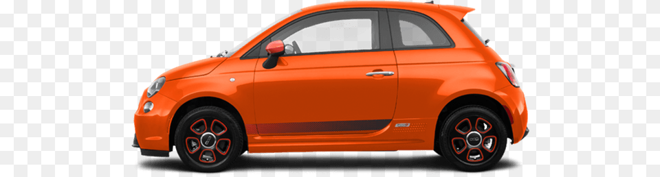 Fiat 500 Orange, Alloy Wheel, Car, Car Wheel, Machine Free Transparent Png