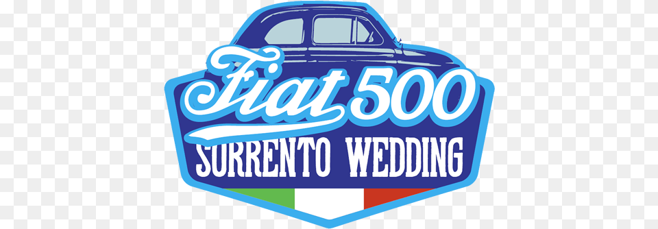 Fiat 500 Sorrento Wedding Vintage Fiat Car Logo, Transportation, Vehicle Free Transparent Png