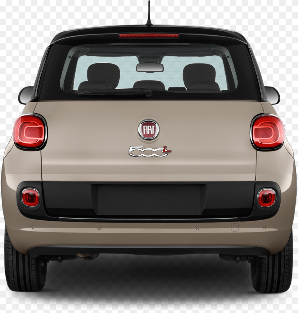 Fiat 500l Fiat 500 Back View, Car, Vehicle, License Plate, Transportation Free Png Download