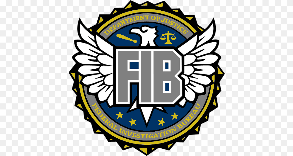 Fib Logo Emblems For Gta 5 Grand Gta V Fib Logo, Badge, Emblem, Symbol Free Transparent Png