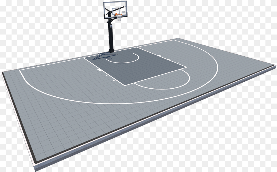 Fiba Basketball Half Court Basketball Court, Electrical Device, Solar Panels, Sport, Basketball Game Free Png Download