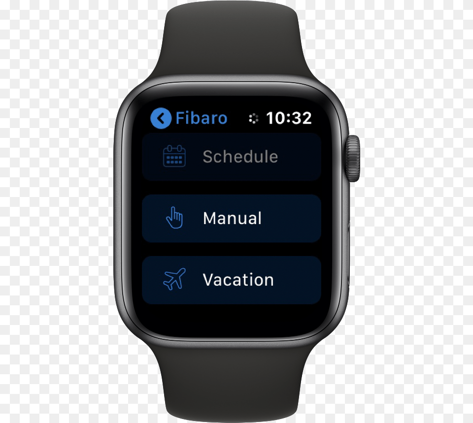 Fibaro Apple Watch App Manuals Apple Watch 6 Space Gray 44 Mm Solo Loop Blue, Electronics, Mobile Phone, Phone, Wristwatch Free Transparent Png