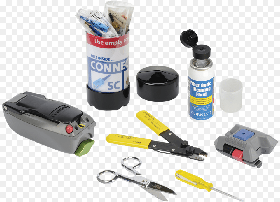 Fiber Optic Kit Corning, Scissors, Device, Screwdriver, Tool Png
