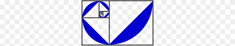 Fibonacci Spiral Bluepurple Clip Art For Web, Sphere, Triangle Png Image