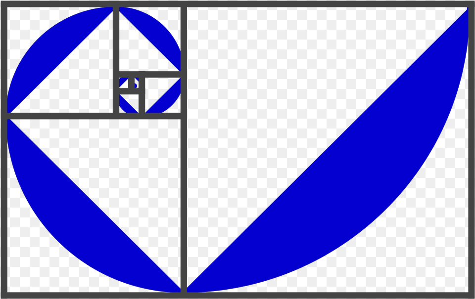 Fibonacci Spiral Bluepurple Svg Clip Arts Spiral, Sphere, Triangle Png Image
