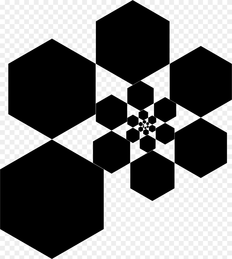 Fibonacci Spirals With Hexagons, Nature, Outdoors, Pattern, Snow Free Transparent Png