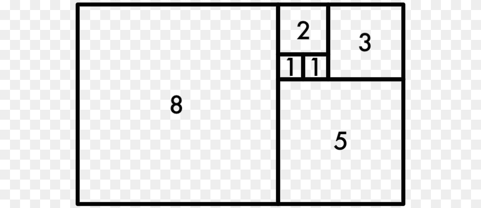 Fibonacci Squares 6 Cropped Fibonacci Sequence Boxes Free Png Download