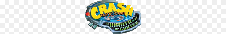 Fichiercrash Bandicoot La Vengeance De Cortex Logo, Birthday Cake, Cake, Cream, Dessert Png Image