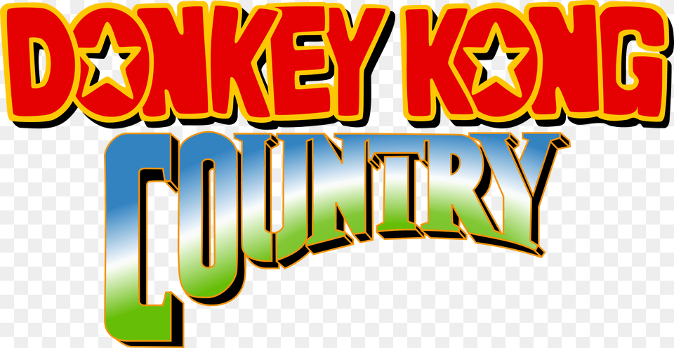 Fichierdonkey Kong Country Logo, Text, Dynamite, Weapon Free Png