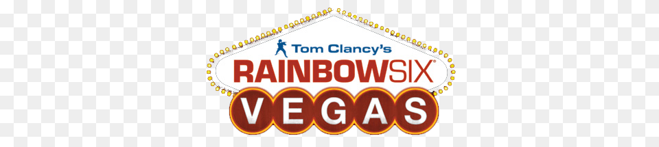 Fichiertom Clancys Rainbow Six Vegas Logo, Scoreboard, Sign, Symbol Png Image