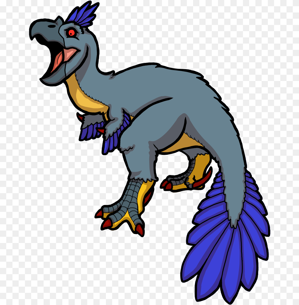 Fiction Terror Bird Kaiju, Person, Animal, Dragon, Vulture Free Png