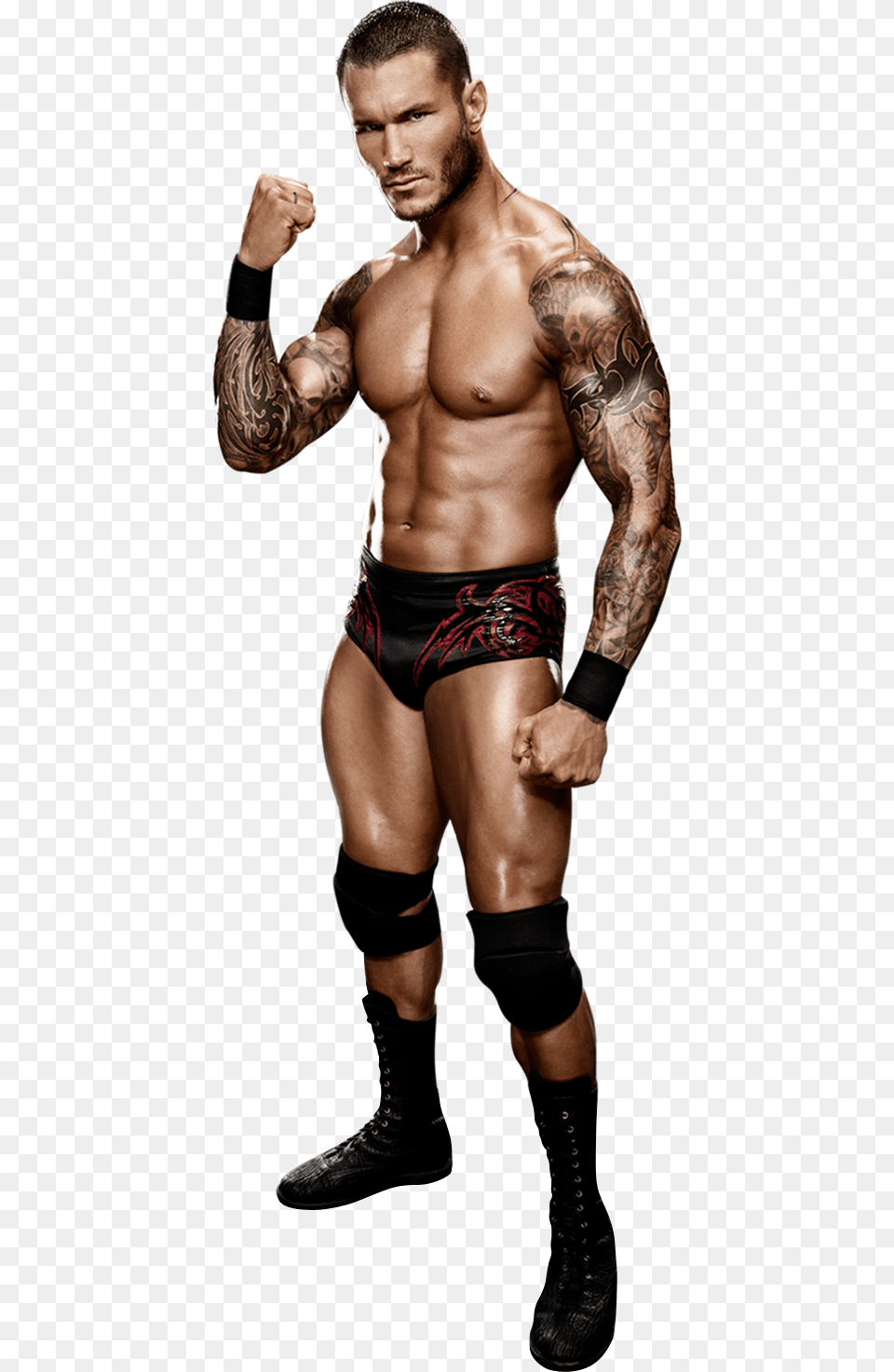 Fictional Battle Omniverse Wiki Randy Orton Full Height, Tattoo, Skin, Person, Man Png