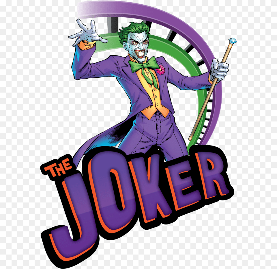 Fictional Character Clipart The Discovery Kingdom Joker Six Flags, Book, Publication, Comics, Adult Png Image