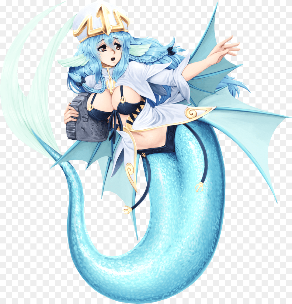 Fictional Character Mythical Creature Anime Anime Girl Sea Monster, Book, Comics, Publication, Adult Png