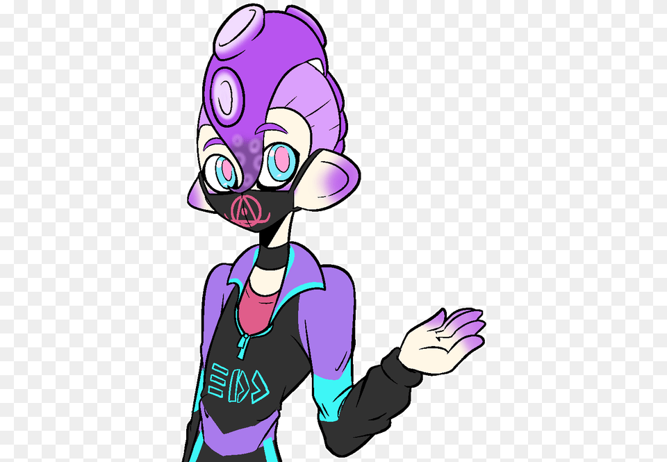 Fictional Character Pearl Splatoon Icon, Purple, Book, Comics, Publication Png Image