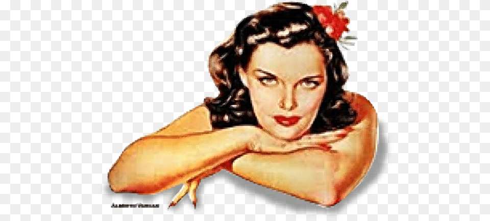 Fictional Characterartpinup Girl Alberto Vargas, Woman, Adult, Person, Female Png