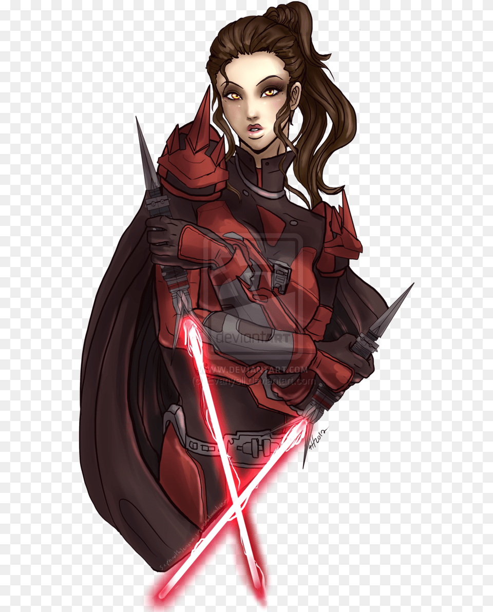 Fictional Characterwoman Warriorillustrationcg Illustrationlong Sith Girl, Adult, Female, Person, Woman Free Png