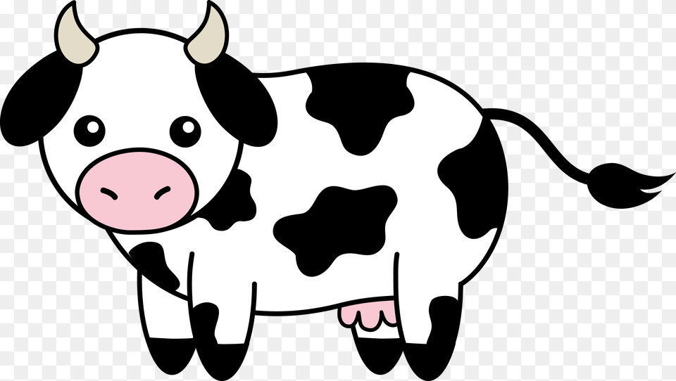 Fictional Cliparts, Animal, Cattle, Cow, Dairy Cow Png