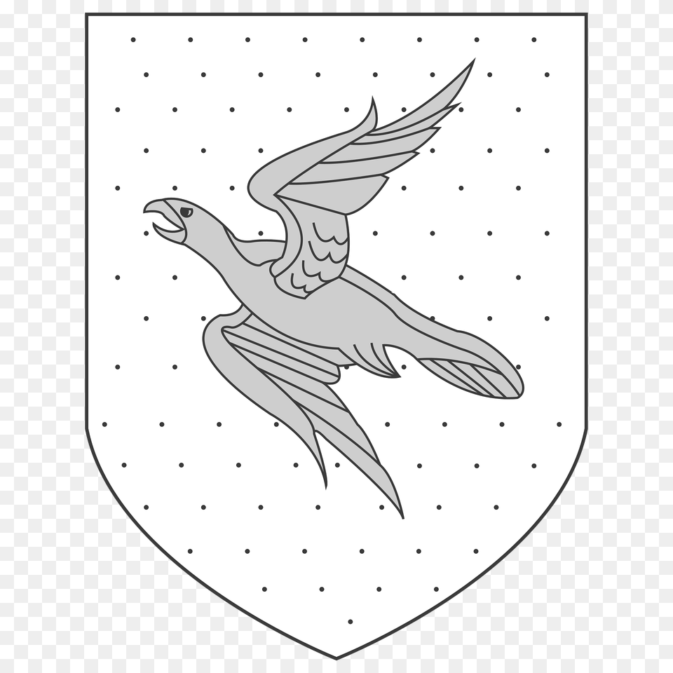 Fictional Coat Of Arms Of Trebizond Clipart, Animal, Bird, Goose, Waterfowl Free Png