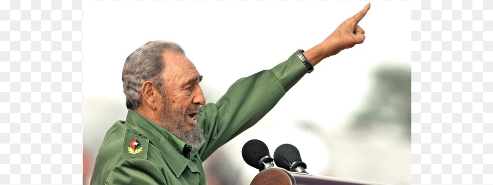 Fidel Castro By Diego Mccafferrty De Fidel Castro Em Hd, Person, People, Hand, Finger Free Png Download