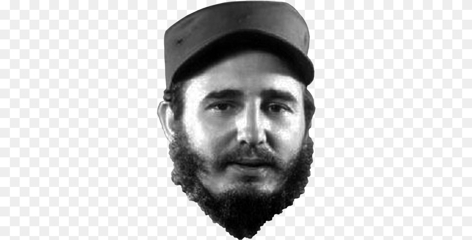 Fidel Castro Fidel Castro Face Transparent, Hat, Baseball Cap, Beard, Cap Free Png