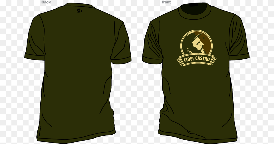 Fidel Castro T Shirt, Clothing, T-shirt, Adult, Male Free Transparent Png