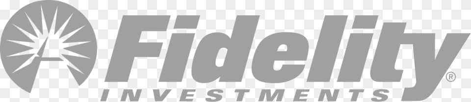 Fidelity Investments Logo White, Gray Png Image