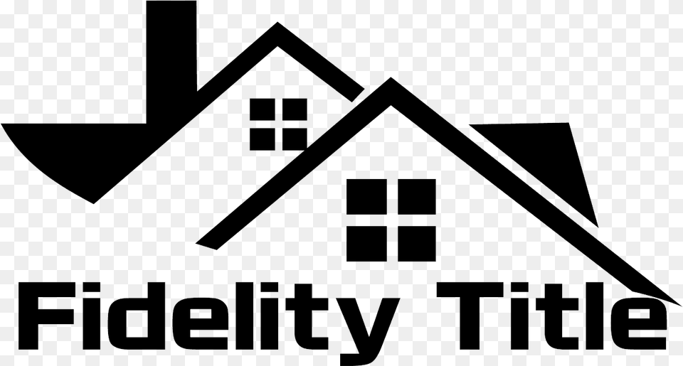 Fidelity Title Logo, Triangle, Text Png