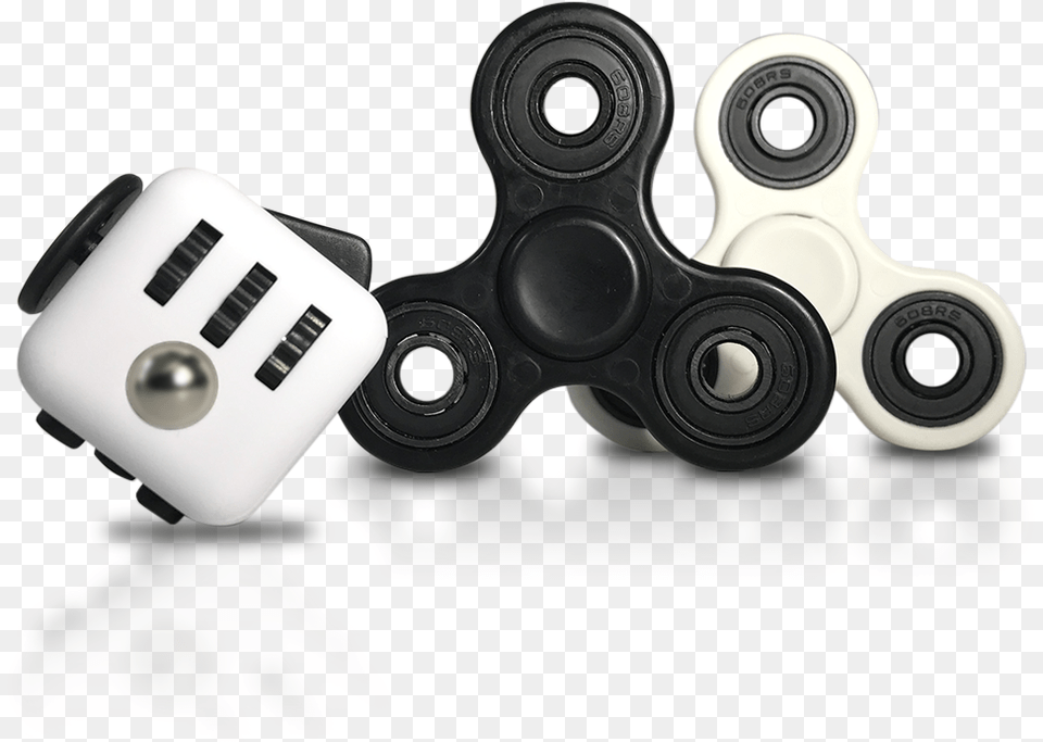 Fidget Spinner And Fidget Cube, Electronics, Camera, Machine, Wheel Free Transparent Png