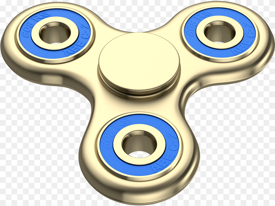 Fidget Spinner Anti Anxiety Gold Reliefing Stress Toy Led Fidget Spinner Amazon Free Png Download