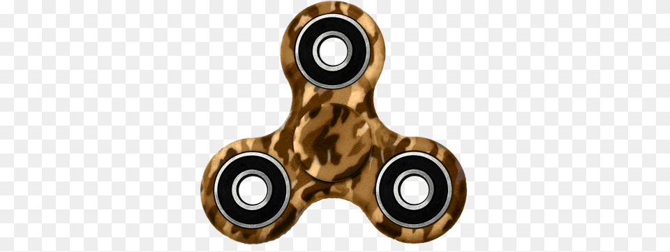 Fidget Spinner Camo Brown Brown Fidget Spinner, Smoke Pipe Png