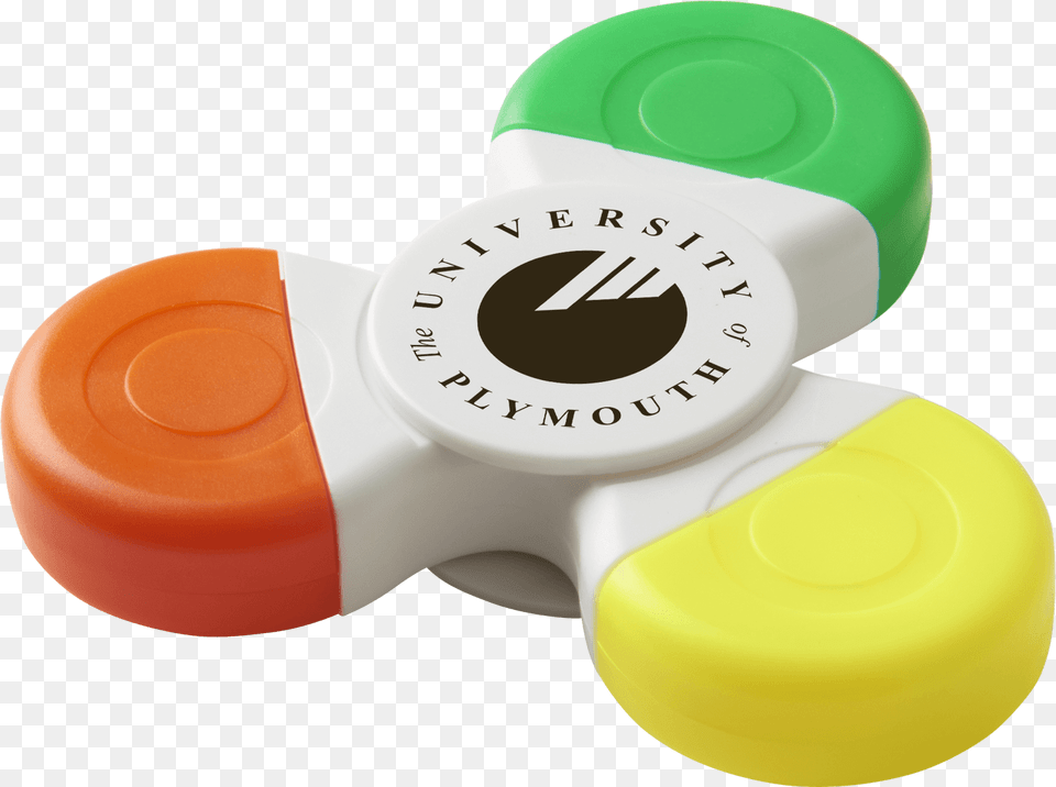 Fidget Spinner Highlighter, Toy Free Png