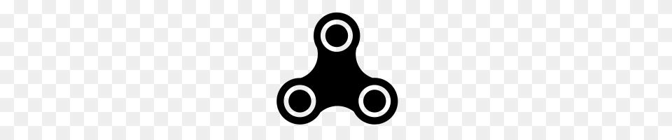 Fidget Spinner Icons Noun Project, Gray Png Image
