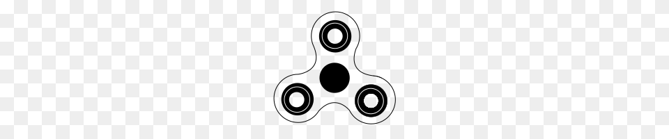 Fidget Spinner Icons Noun Project, Gray Png