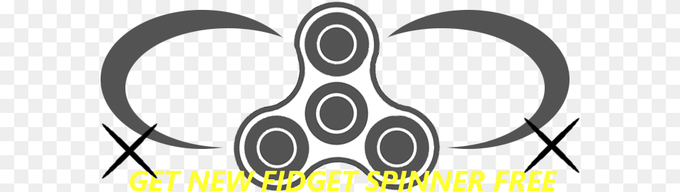 Fidget Spinner Tri Circle, Weapon Free Transparent Png