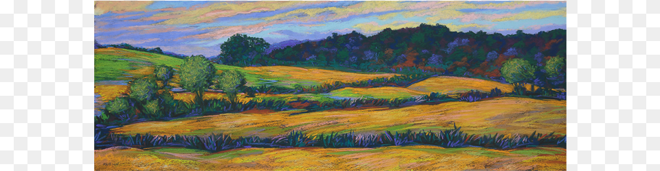 Field, Art, Painting, Outdoors, Nature Png Image