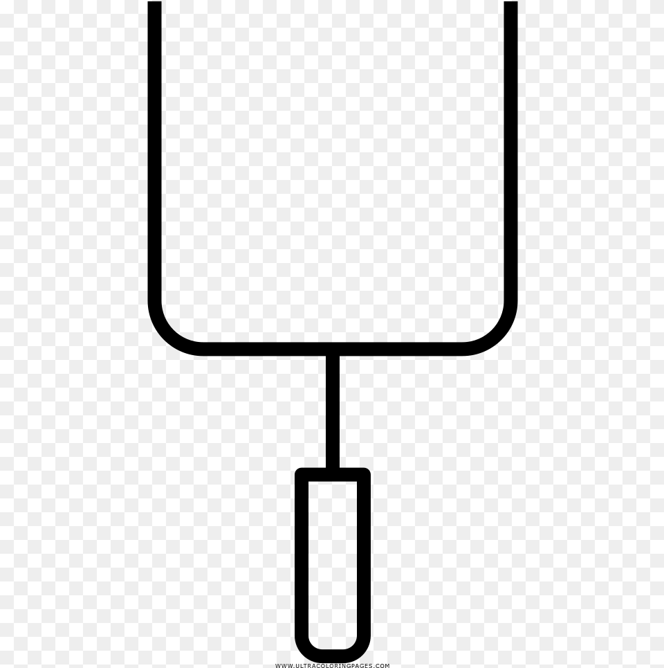 Field Goal Post Coloring Page, Gray Free Png