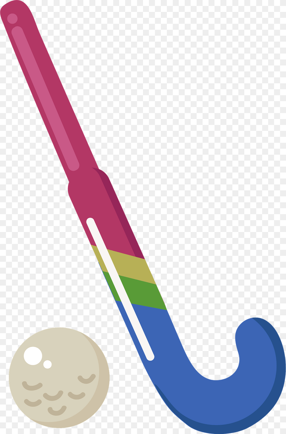 Field Hockey Stick And Ball Clipart, Smoke Pipe Free Transparent Png
