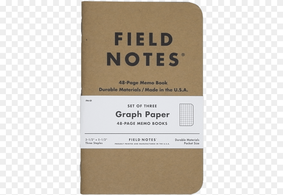 Field Notes Graph Paper, Cardboard, Business Card, Text, Box Free Png Download
