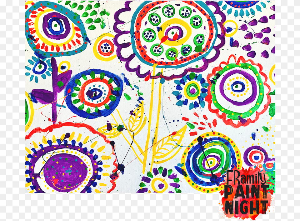 Field Of Flowers, Art, Doodle, Drawing, Graphics Png Image