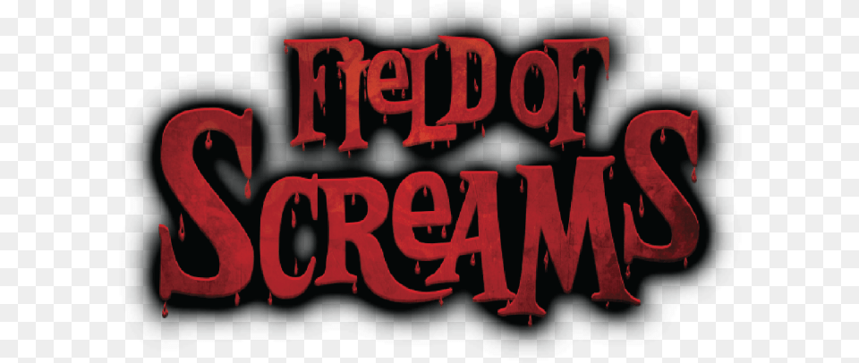 Field Of Scream Logo Graphic Design, Text, Light Png Image