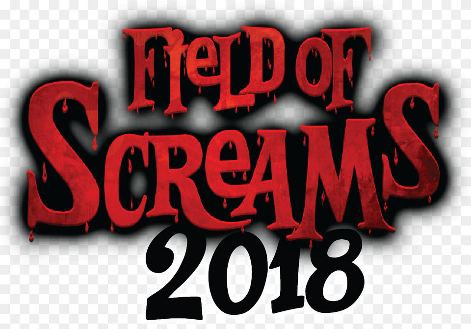 Field Of Screams 2018 Logo 011 Field Of Screams, Text, Symbol Free Png Download