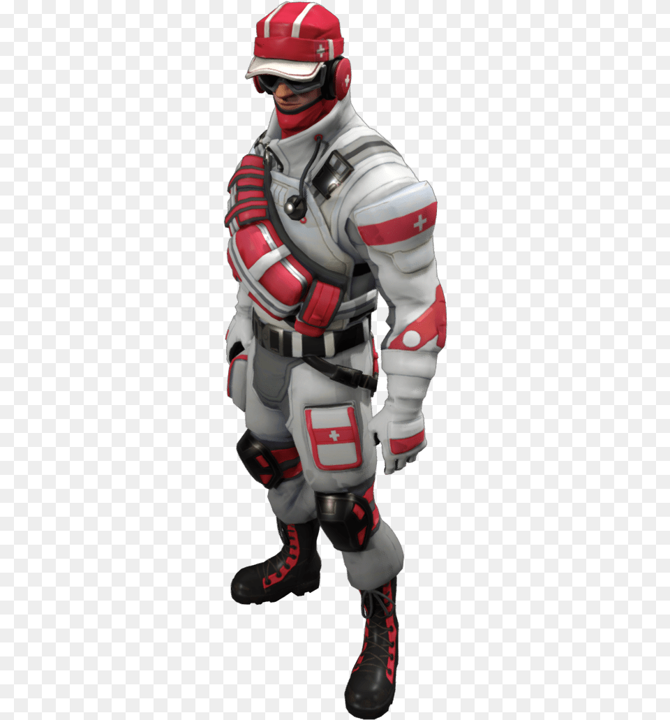 Field Surgeon And Triage Trooper Fortnite Cosplay, Adult, Male, Man, Person Free Png Download