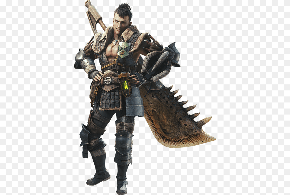 Field Team Leader Npc Monster Hunter World Monster Hunter World Male Armor, Adult, Man, Person Png Image