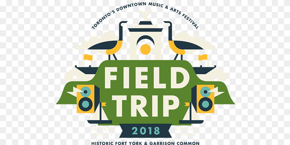 Field Trip Torontos Downtown Music Arts Festival, Advertisement, Poster Png